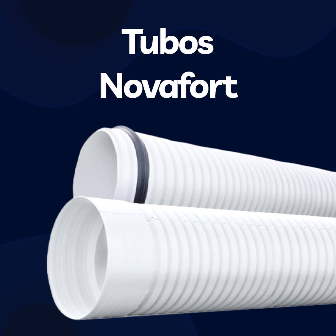 Tubo Novafort desde 12" hasta 42", tubos ideales para redes y colectores pluviales disponibles en Morales Izabal